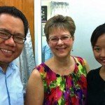 David & Niiang Suum with Nancy Nethercott, 2014