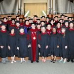 2016 Graduates with Pres. Hart